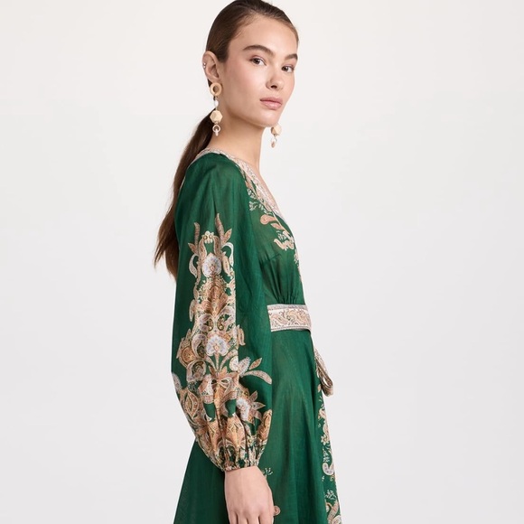 ZIMMERMANN
Devi printed cotton wrap dress - US 12 - Picture 9 of 15